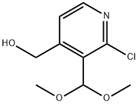 (2-Chloro-3-(dimethoxymethyl)pyridin-4-yl)methanol