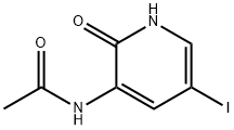 N-(2-Hydroxy-5-iodopyridin-3-yl)acetamide Struktur