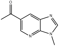 1-(3-Methyl-3H-imidazo[4,5-b]pyridin-6-yl)ethanone Structure