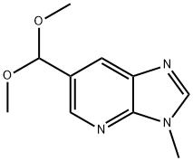 6-(Dimethoxymethyl)-3-methyl-3H-imidazo[4,5-b]pyridine Struktur