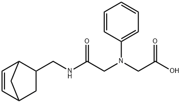 [{2-[(bicyclo[2.2.1]hept-5-en-2-ylmethyl)amino]-2-oxoethyl}(phenyl)amino]acetic acid