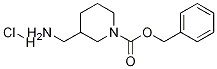 1-Cbz-3-(aminomethyl)piperidine Hydrochloride Struktur