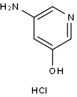 3-氨基-5-羟基吡啶二盐酸盐 结构式