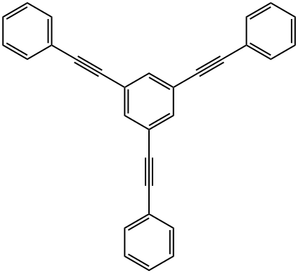 1,3,5-TRIS(PHENYLETHYNYL)BENZENE Structure