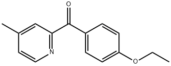 1187163-94-5 2-(4-Ethoxybenzoyl)-4-methylpyridine