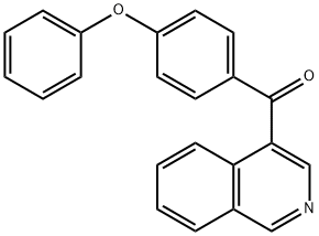 4-(4-Phenoxybenzoyl)isoquinoline Structure