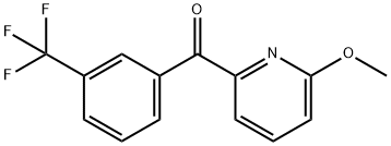 6-Methoxy-2-(3-trifluoromethylbenzoyl)pyridine|(6-甲氧基吡啶-2-基)(3-(三氟甲基)苯基)甲酮