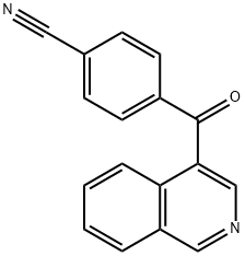 4-(4-Cyanobenzoyl)isoquinoline Structure