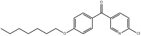 2-Chloro-5-(4-heptyloxybenzoyl)pyridine|