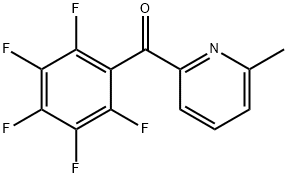 6-Methyl-2-(pentafluorobenzoyl)pyridine Structure