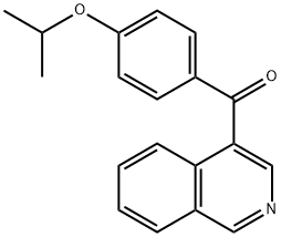 4-(4-Isopropoxybenzoyl)isoquinoline price.