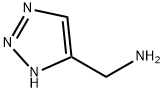 1H-1,2,3-三氮唑-4-甲胺盐酸盐, 118724-05-3, 结构式