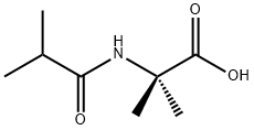 Alanine,  2-methyl-N-(2-methyl-1-oxopropyl)- Struktur