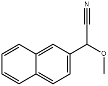 2-МЕТОКСИ-2-(2-НАФТИЛ)АЦЕТОНИТРИЛ структура