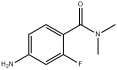 4-Amino-2-fluoro-N,N-dimethylbenzamide Struktur