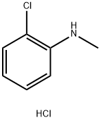 2-CHLORO-N-METHYLANILINE, HCL 结构式