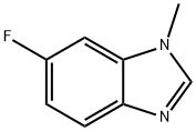 6-フルオロ-1-メチル-1H-ベンゾ[D]イミダゾール 化学構造式