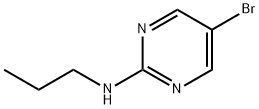 5-BROMO-2-PROPYLAMINOPYRIMIDINE, 1187385-92-7, 结构式