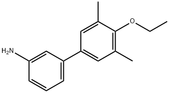 4'-Ethoxy-3',5'-dimethylbiphenyl-3-amine Struktur
