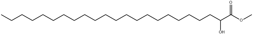 METHYL 2-HYDROXYTRICOSANOATE Struktur