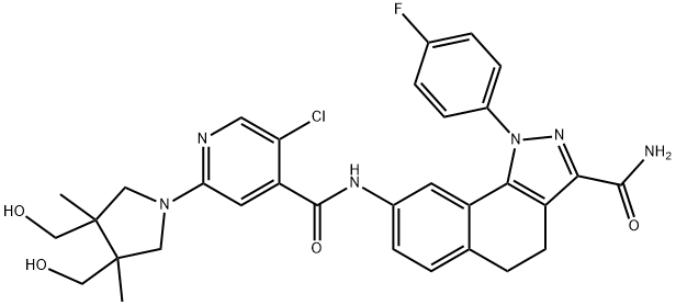 PF184 化学構造式