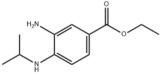 Ethyl 3-amino-4-(isopropylamino)benzoate Struktur
