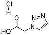 2-(1H-1,2,3-Triazol-1-yl)acetic acid hydrochloride,1187582-48-4,结构式