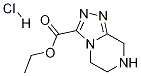 Ethyl 5,6,7,8-tetrahydro-[1,2,4]triazolo[4,3-a]pyrazine-3-carboxylate hydrochloride Structure