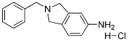 2-ベンジルイソインドリン-5-アミン塩酸塩 化学構造式