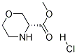 (R)-methyl morpholine-3-carboxylate hydrochloride 化学構造式