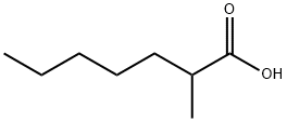 2-Methylheptanoic acid Struktur