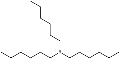 Trihexylboron Structure