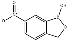 2-羟甲基-5-硝基苯基硼酸,118803-40-0,结构式