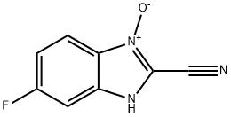 1H-Benzimidazole-2-carbonitrile,6-fluoro-,3-oxide(9CI),118807-64-0,结构式