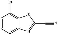 7-chloro-2-Benzothiazolecarbonitrile Struktur