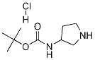 3-(BOC-氨基)吡咯烷盐酸盐,1188263-72-0,结构式