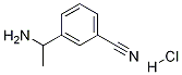 3-(1-氨基乙基)苯甲腈盐酸盐, 1188264-05-2, 结构式
