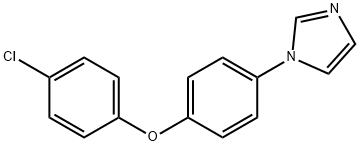1-(4-(4-CHLOROPHENOXY)PHENYL)-1H-IMIDAZOLE 化学構造式