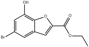 ETHYL 5-BROMO-7-HYDROXYBENZOFURAN-2-CARBOXYLATE|5-溴-7-羟基苯并呋喃-2-甲酸乙酯