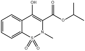 4-Hydroxy-2-methyl-2H-1,2-benzothiazine-3-carboxylic acid isopropyl ester 1,1-dioxide