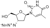 3'-AZIDO-3'-데옥시티미딘-2-14C