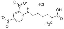 N-EPSILON-2,4-DNP-D-LYSINE HYDROCHLORIDE 结构式