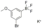 Potassium (3-bromo-5-methoxyphenyl)-trifluoroboranuide Structure