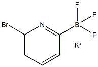 (6-溴吡啶-2-基)三氟硼酸钾,1189097-42-4,结构式