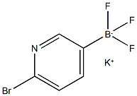 (6-溴吡啶-3-基)三氟硼酸钾,1189097-43-5,结构式