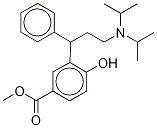 N,N-DIISOPROPYL-D14-3-[(5-METHOXYCARBONYL)-2-HYDROXY)PHENYL]-3-PHENYL-PROPYLAMINE Struktur