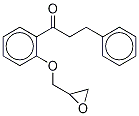 2’-(2,3-EpoxypropoxyD5)-3-phenyl-propiophenone,1189450-87-0,结构式