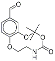 N-TERT-BOC-2-(4-FORMYL-2-METHOXYPHENOXY)ETHYLAMINE-D3,1189481-50-2,结构式
