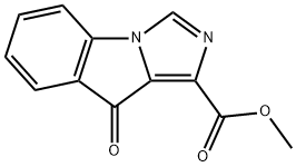 methyl 9-oxo-9H-imidazo[1,5-a]indole-1-carboxylate 结构式