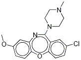 8-Methoxy Loxapine-d3 Structure